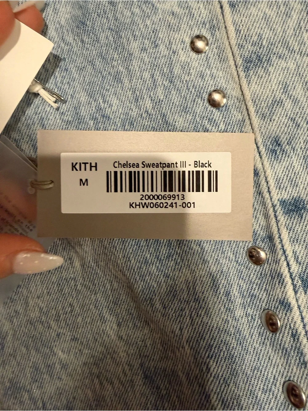 NWT Kith Chelsea Sweatpant III - Black - Picture 10 of 10